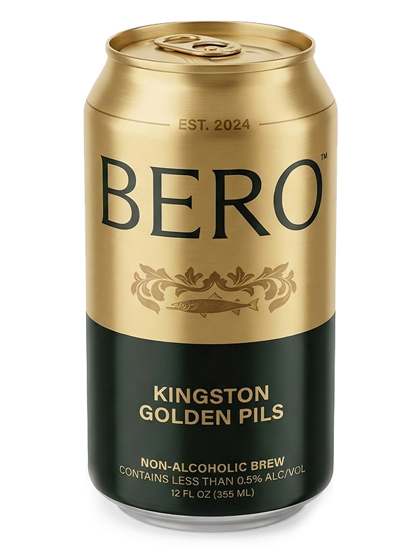Kingston Golden Pils by Bero, a Pilsner non-alcoholic beer