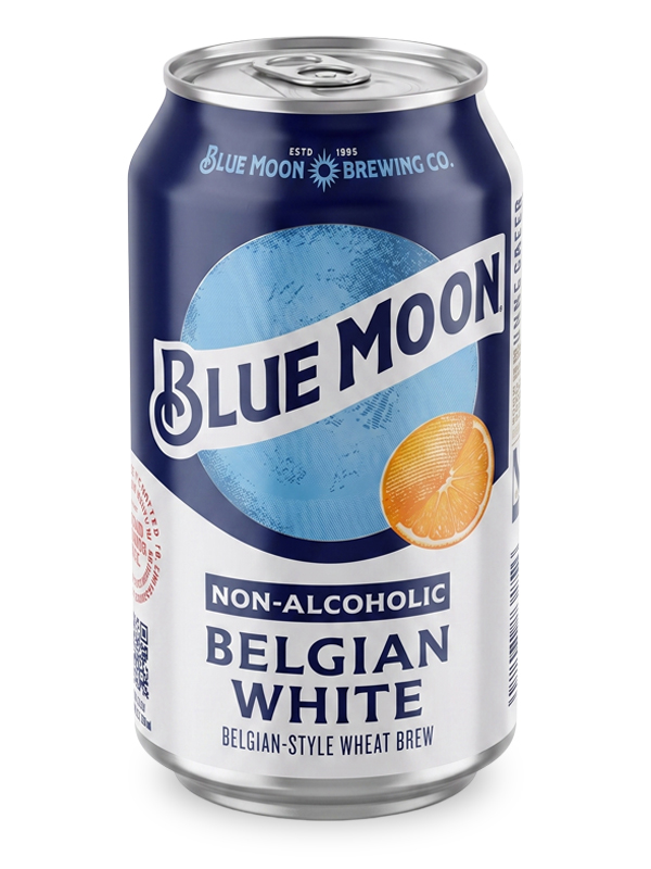 Blue Moon Belgian White by Blue Moon Brewing Company, a Witbier non-alcoholic beer