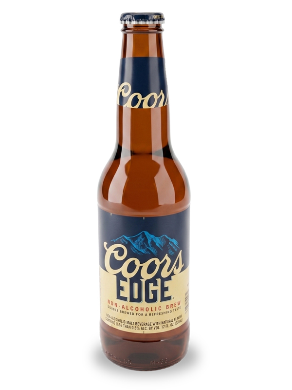 Coors Edge by Coors, a Lager non-alcoholic beer