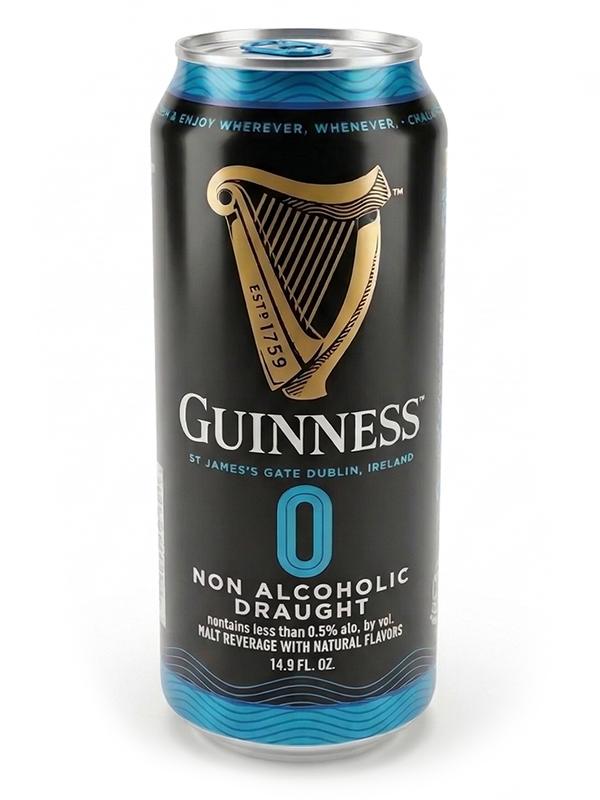 Guinness 0 by Guinness, a Irish Dry Stout non-alcoholic beer
