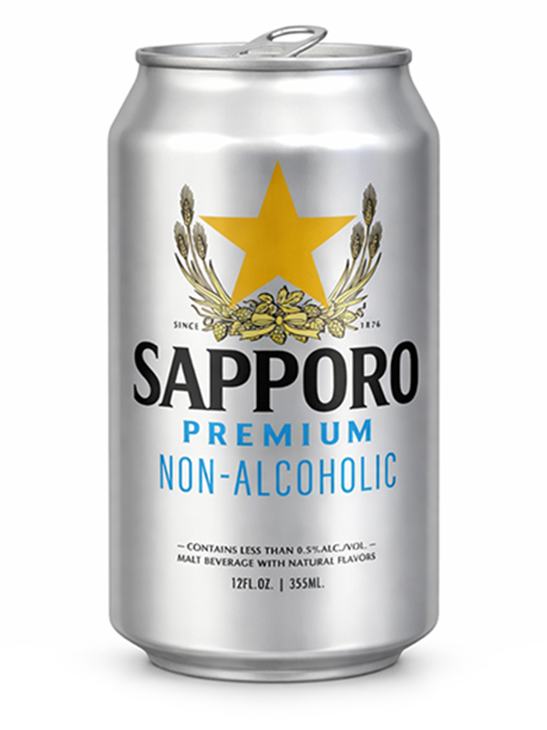 Sapporo Premium NA by Sapporo, a Lager non-alcoholic beer