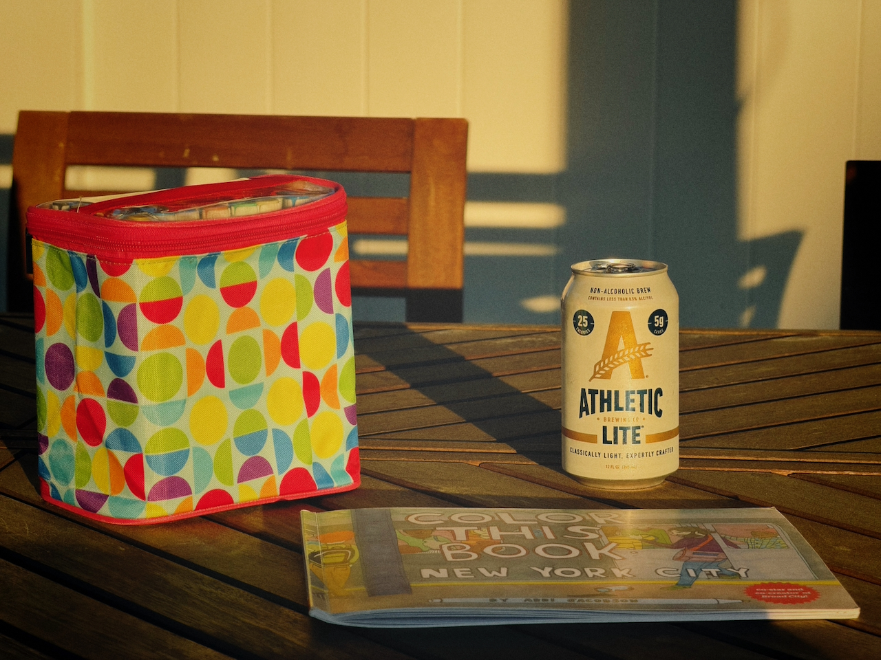 Athletic Lite by Athletic Brewing, a Light Lager non-alcoholic beer