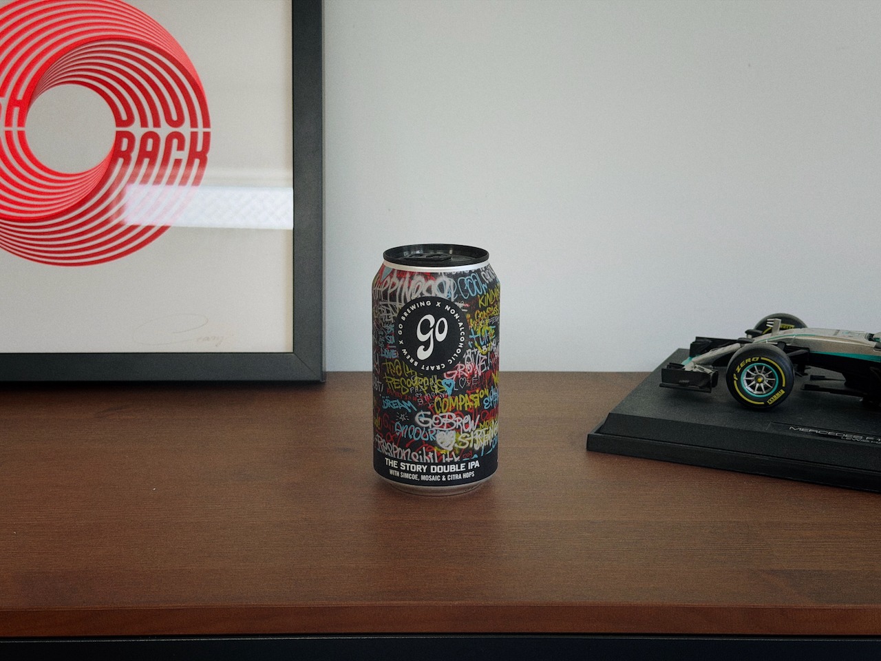 The Story Double IPA by Go Brewing, a Double IPA non-alcoholic beer