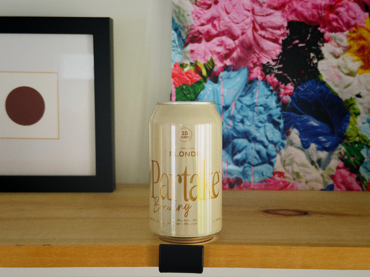 Partake Blonde by Partake Brewing, a Blonde Ale non-alcoholic beer