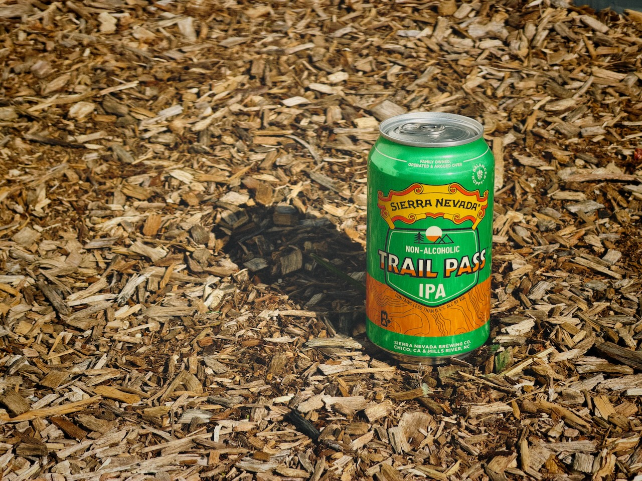 Trail Pass IPA by Sierra Nevada Brewing Co., a IPA non-alcoholic beer